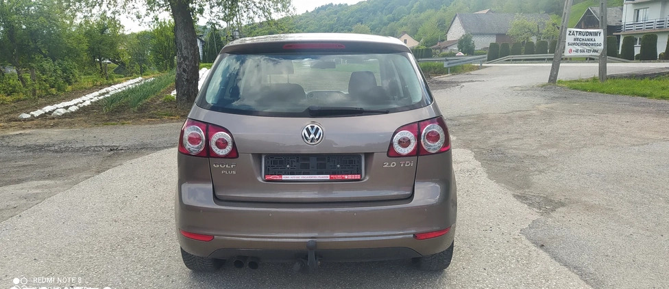 Volkswagen Golf Plus cena 37900 przebieg: 218000, rok produkcji 2013 z Mońki małe 497